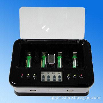 Dual USB Rechargeable Alkaline Battery Charger